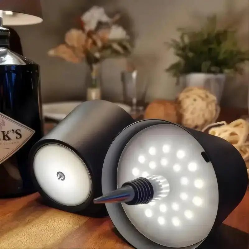 Stolní LED lampa LumaGlow s nastavitelným stmíváním, 3 barevnými režimy a USB nabíjením