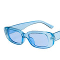 NovaVista Retro Style Rectangular Sunglasses With UV400 Protection For Women