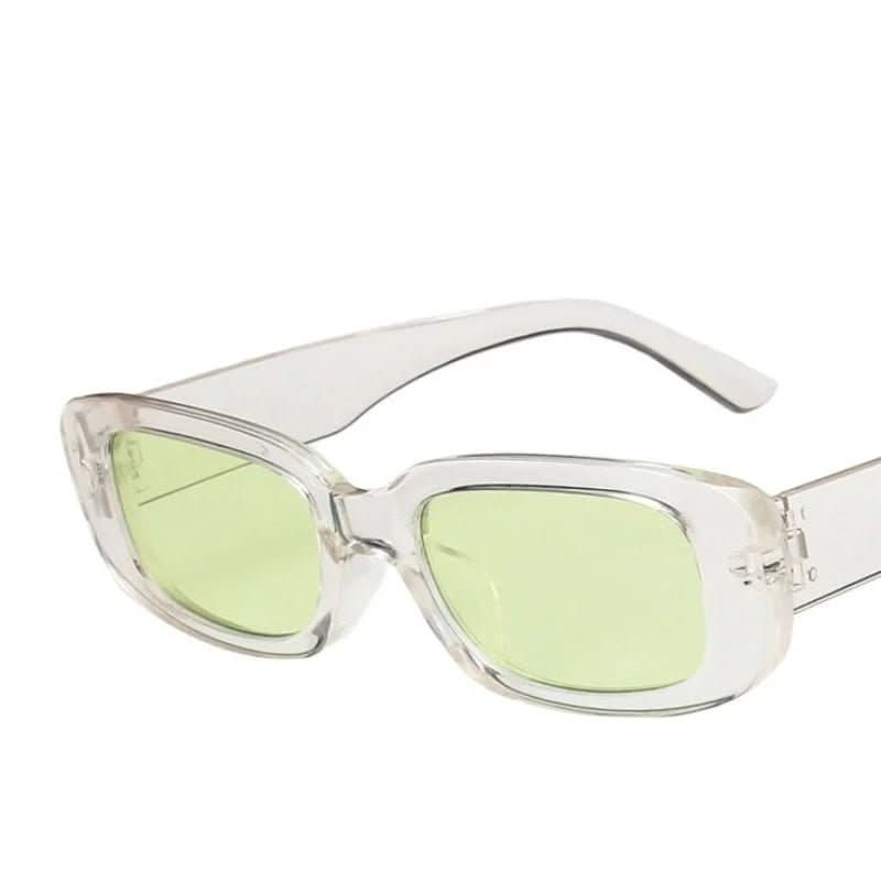 NovaVista Retro Style Rectangular Sunglasses With UV400 Protection For Women