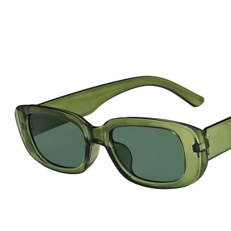 NovaVista Retro Style Rectangular Sunglasses With UV400 Protection For Women