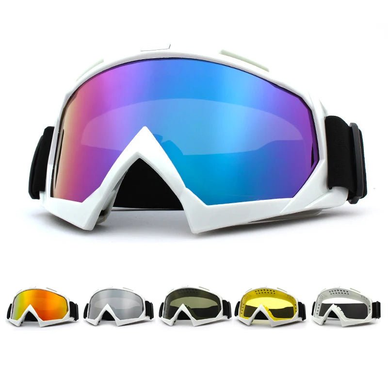 NordGlide Skibriller Vind- og Duggfrie UV-linser for Vintersport