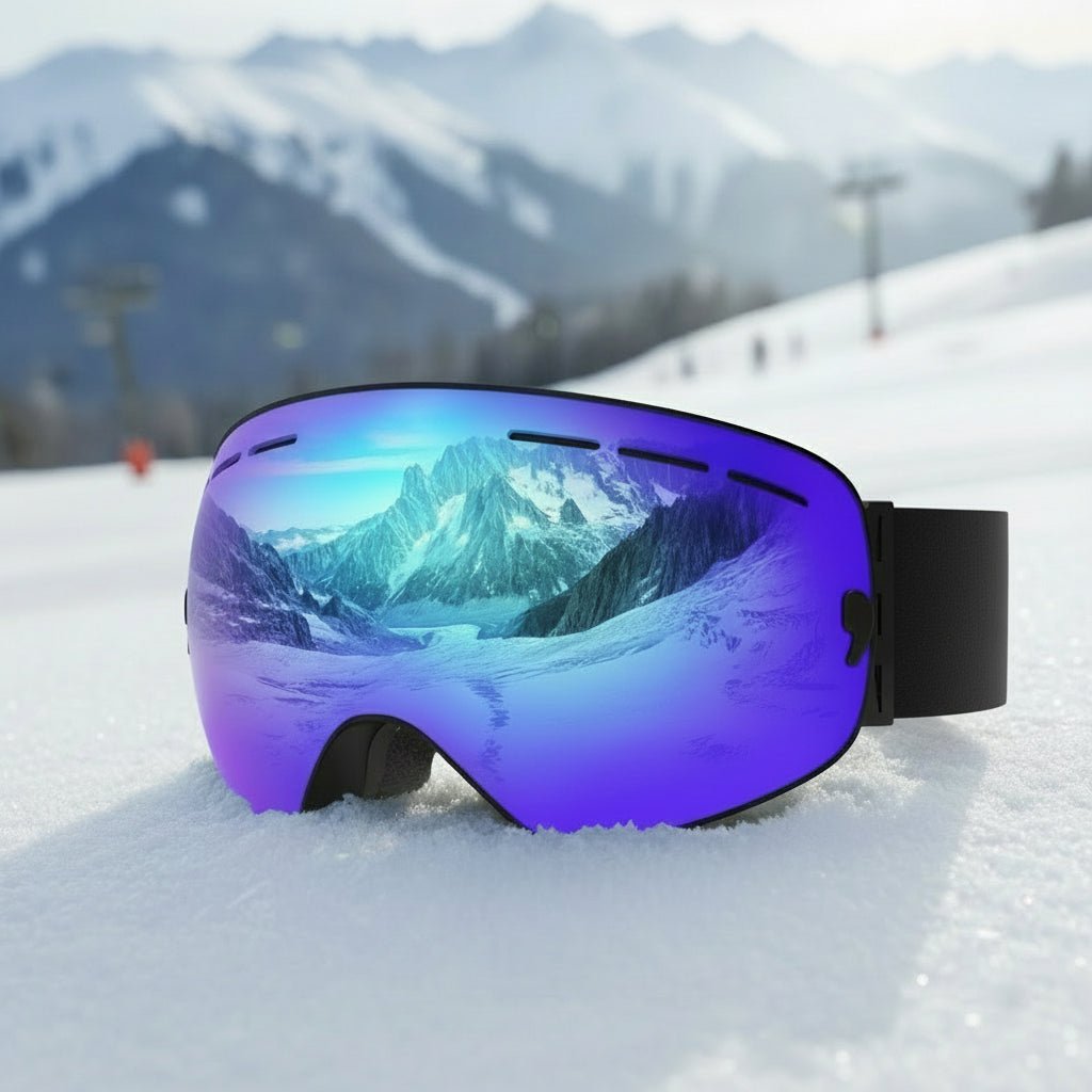 AuroraFlex Vision símaszk cserélhető lencsékkel és páramentesítő UV400 védelemmel