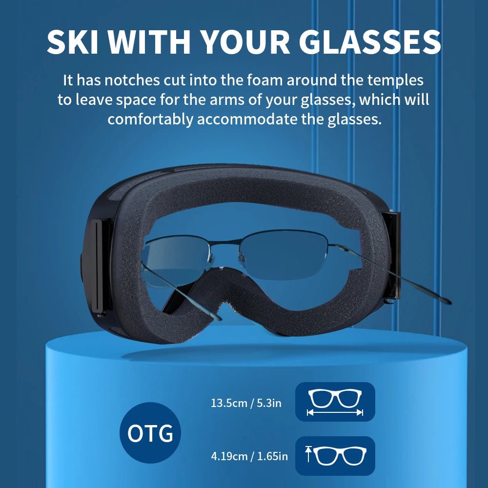 AuroraFlex Vision símaszk cserélhető lencsékkel és páramentesítő UV400 védelemmel