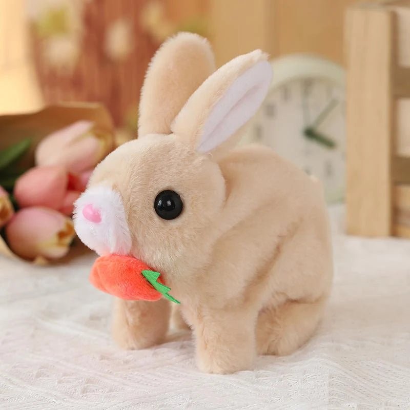 CuddleBloom Realistic Rabbit Toy With Lifelike Movements And Sounds For Kids