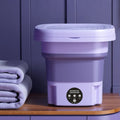 Foldable Portable Washer With Built-In Dryer For Home Use