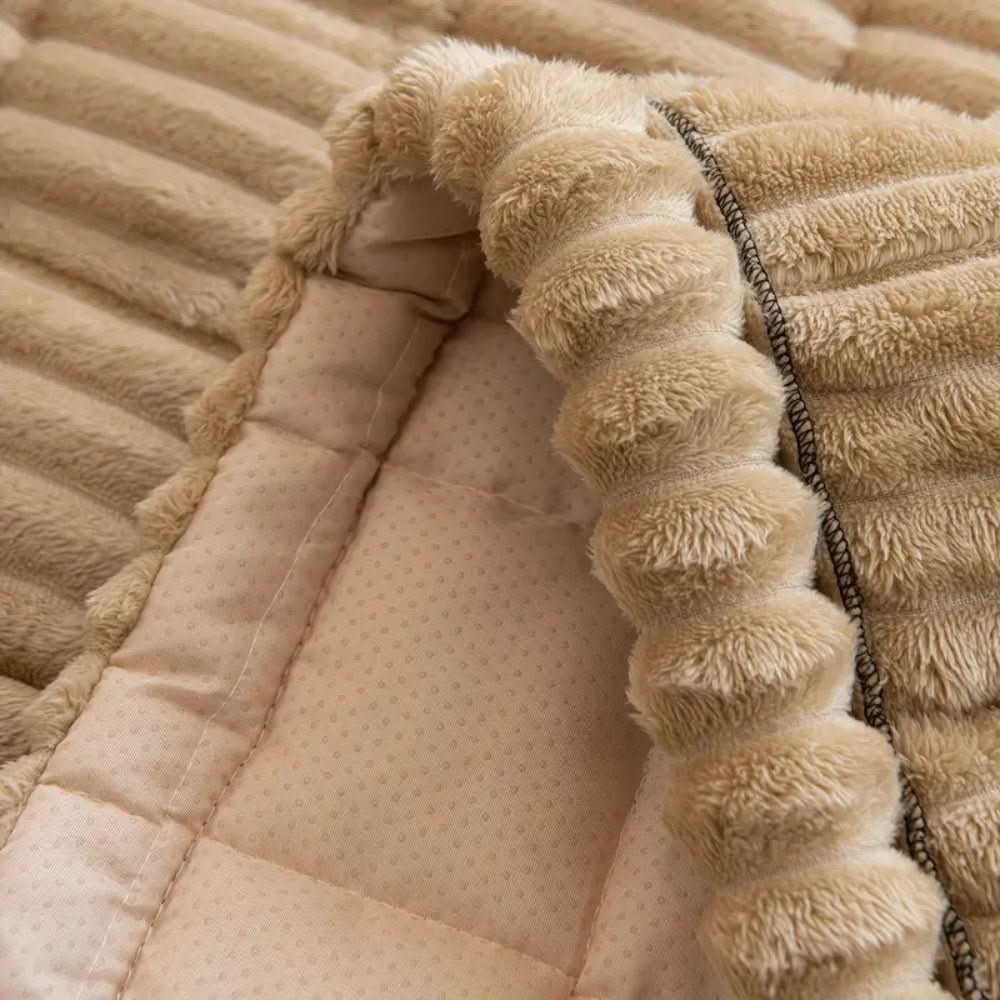 CozyCharm mykt trekk til sofa for stuer Elegant og komfortabel sofakasteteppe