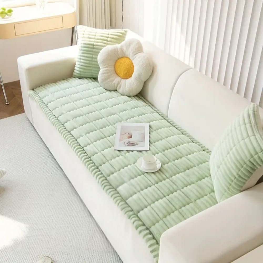 CozyCharm mykt trekk til sofa for stuer Elegant og komfortabel sofakasteteppe