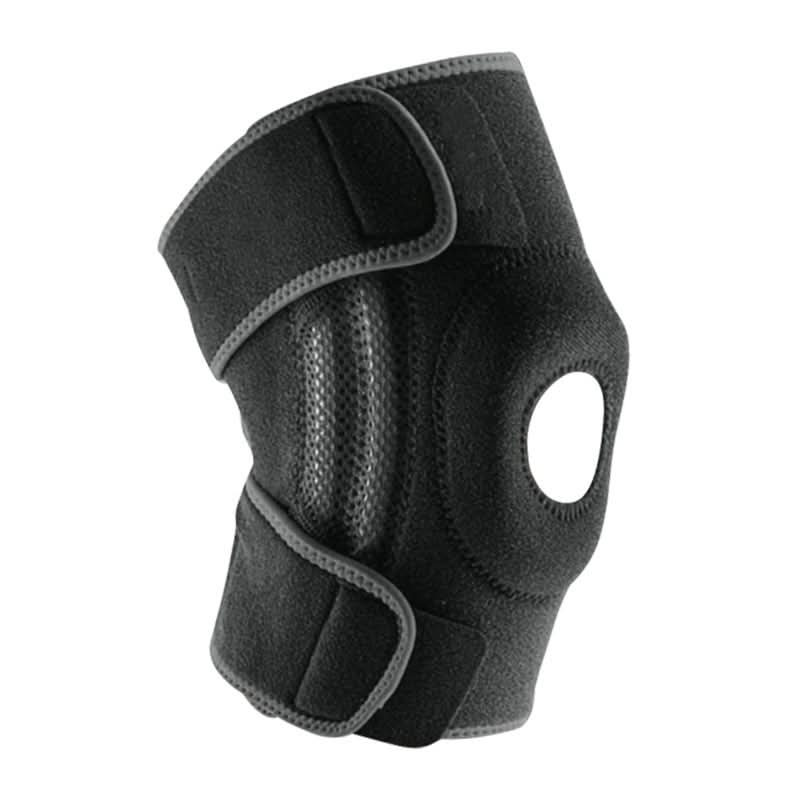Soporte para rodilla NovaKnee talla extendida ajustable con resorte amortiguador de impacto y comodidad