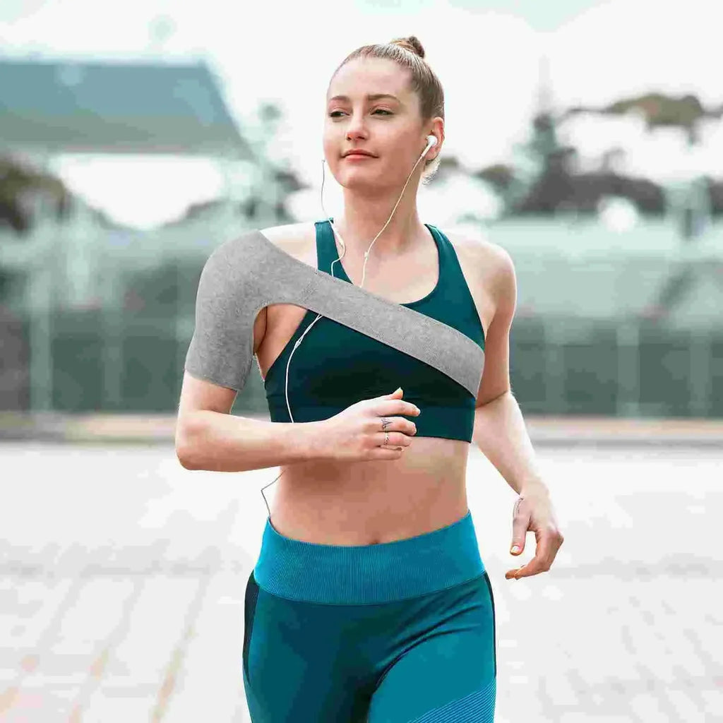 FlexGuard Adjustable Shoulder Support For Athletes Ergonomic Breathable