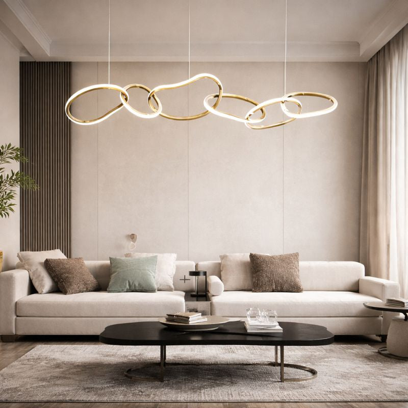 AstraLume Modern Elegáns Csillár Stílusos Otthoni Világításhoz