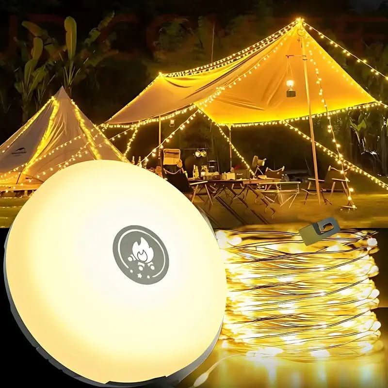 SummitGlow behúzható LED-es kempinglámpák szabadtéri kalandokhoz