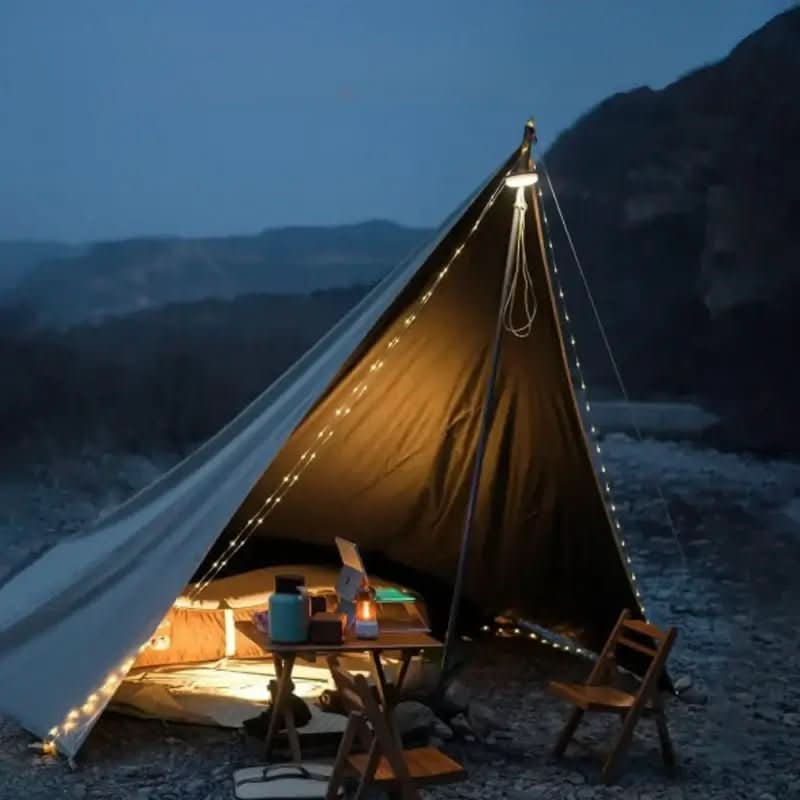 SummitGlow behúzható LED-es kempinglámpák szabadtéri kalandokhoz