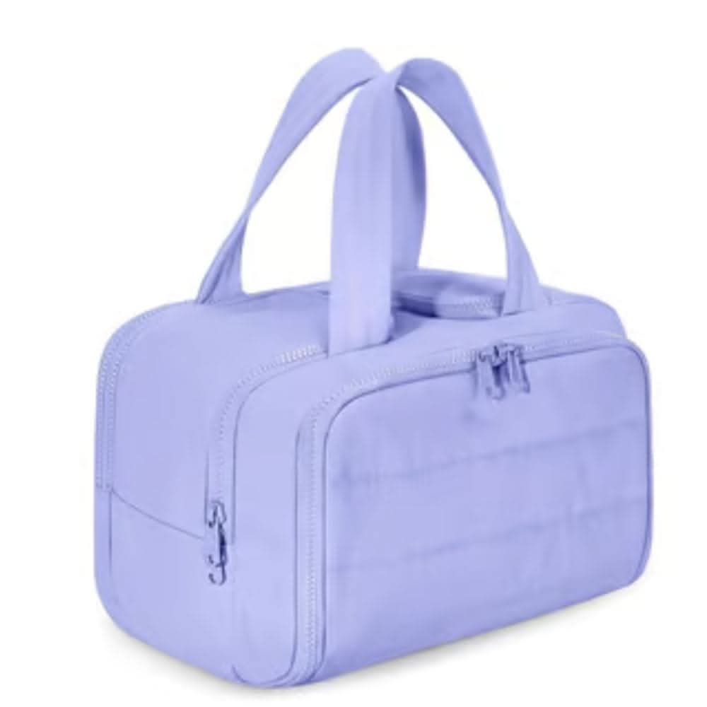 Trousse de toilette compacte VoyageEase avec compartiments intelligents pour voyageurs