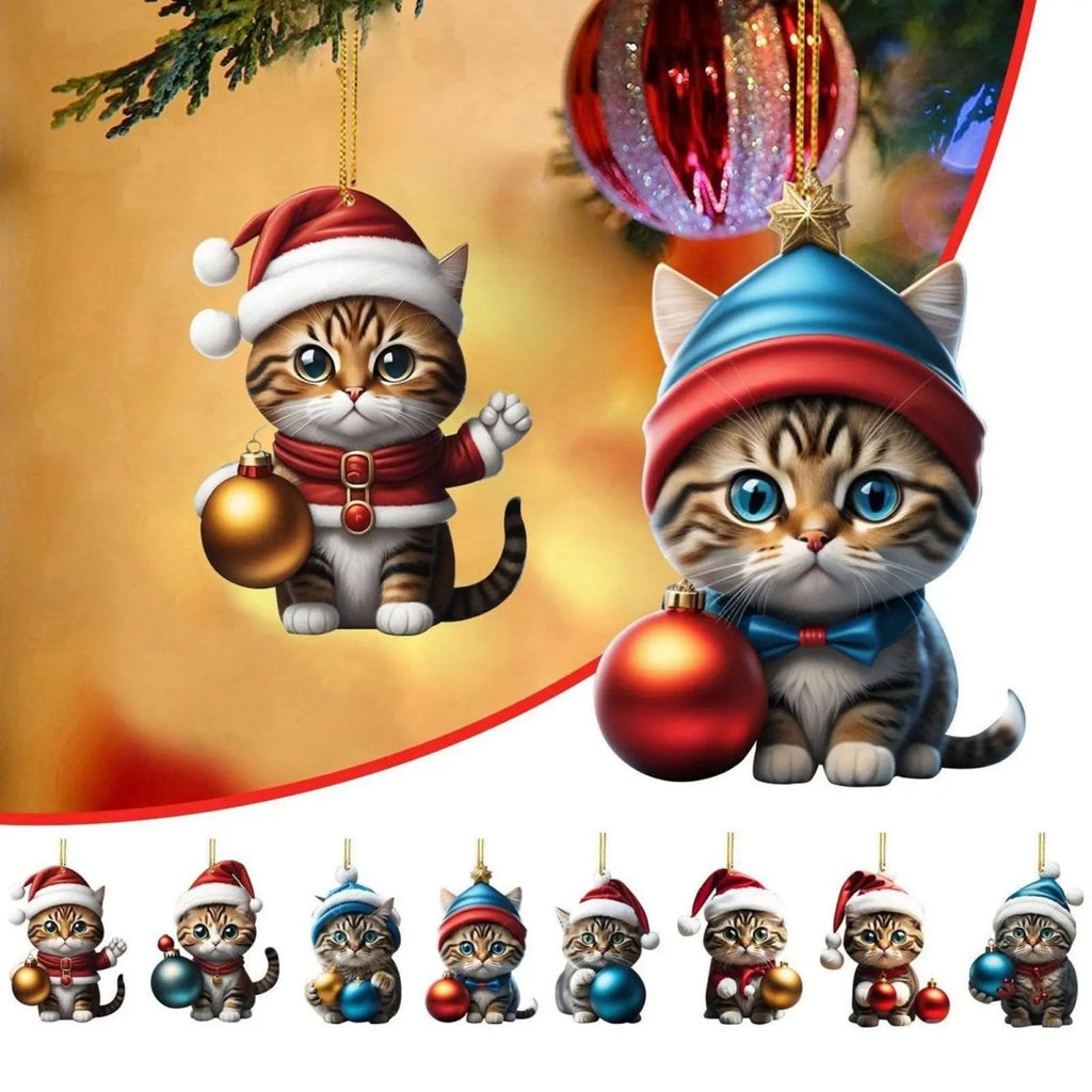 WhiskerWink Vintage Cat Advent Calendar For Cat Lovers At Christmas