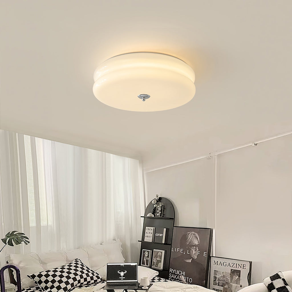 Valeron Vintage Art Deco LED Ceiling Light Fixture
