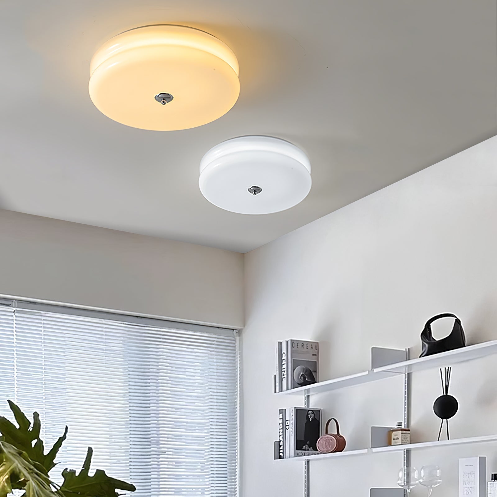 Valeron Vintage Art Deco LED Ceiling Light Fixture