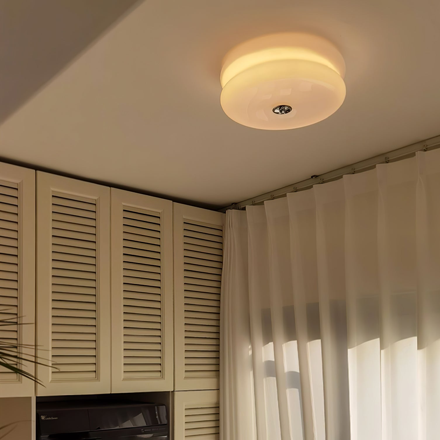 Valeron Vintage Art Deco LED Ceiling Light Fixture