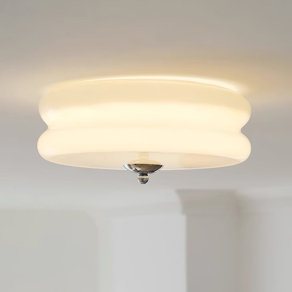 Valeron Vintage Art Deco LED Ceiling Light Fixture