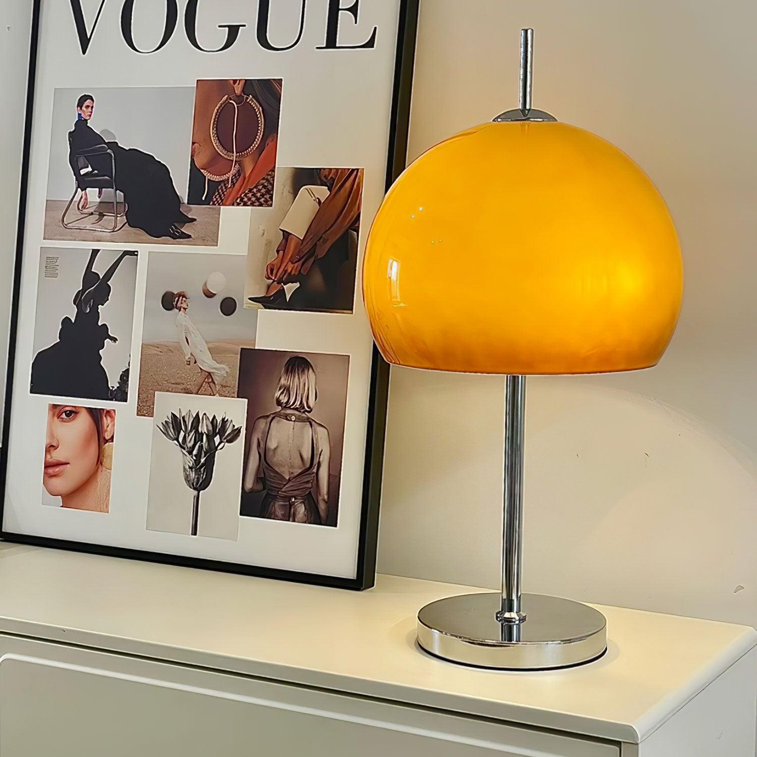 Pilz-Tischlampe im Bauhaus-Stil | Orntli