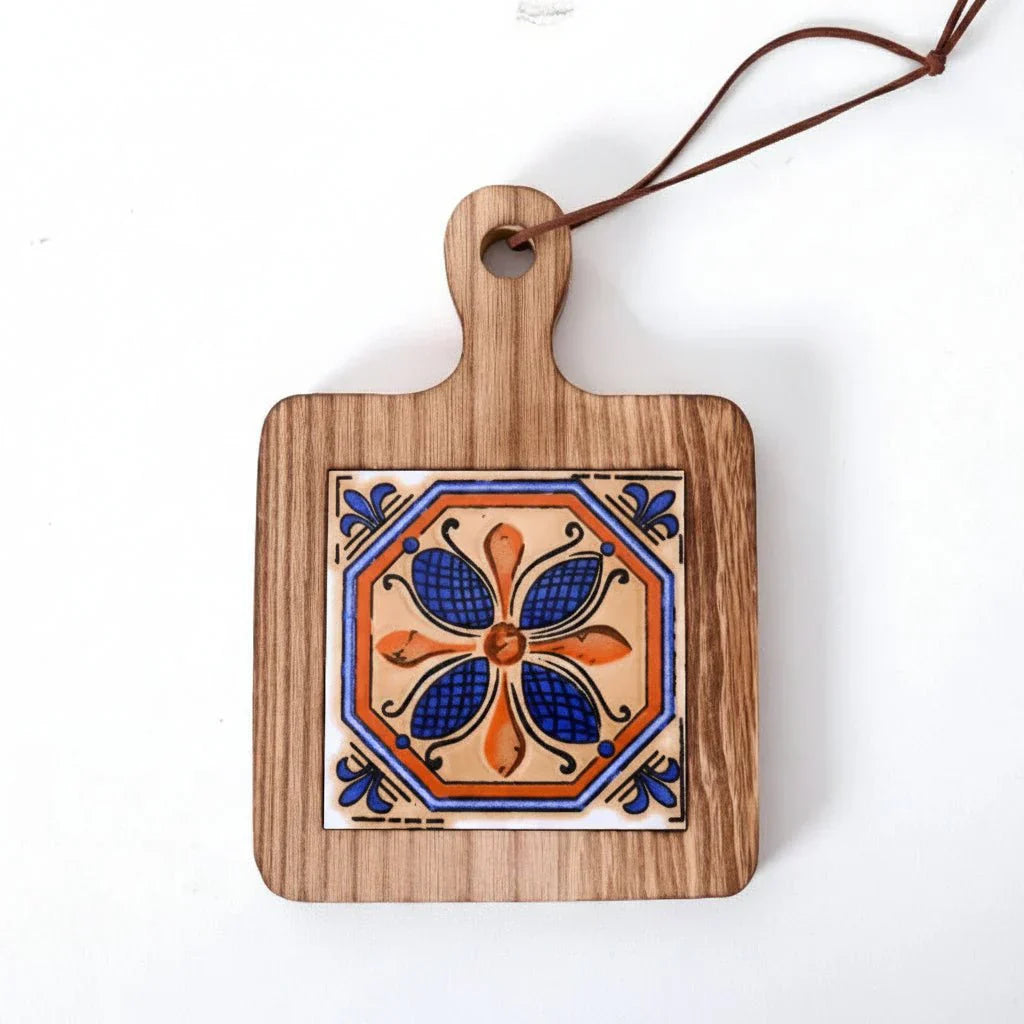 WALDFLOW Wooden Coaster For Pots In Rustic Home Decor