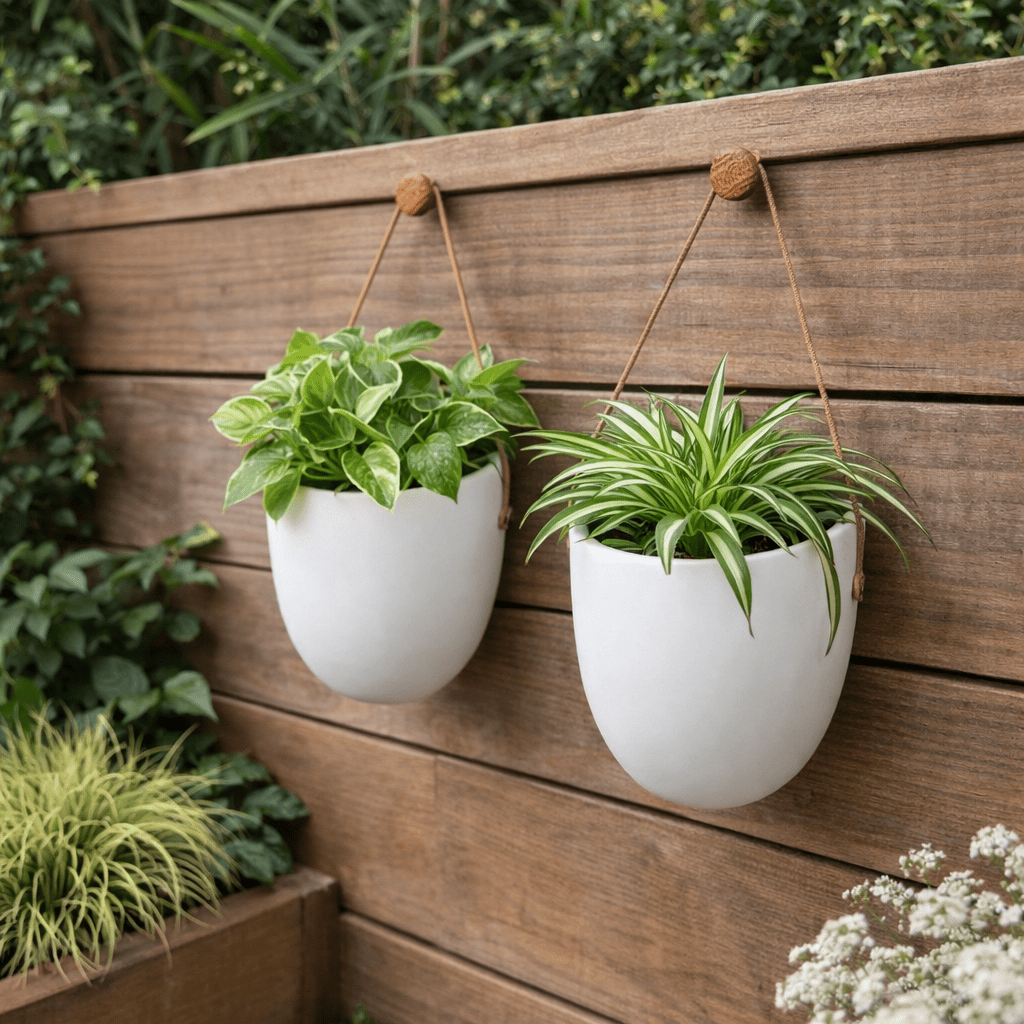 VerdantWall Elegant Wall Planter for Space Saving Green Decor