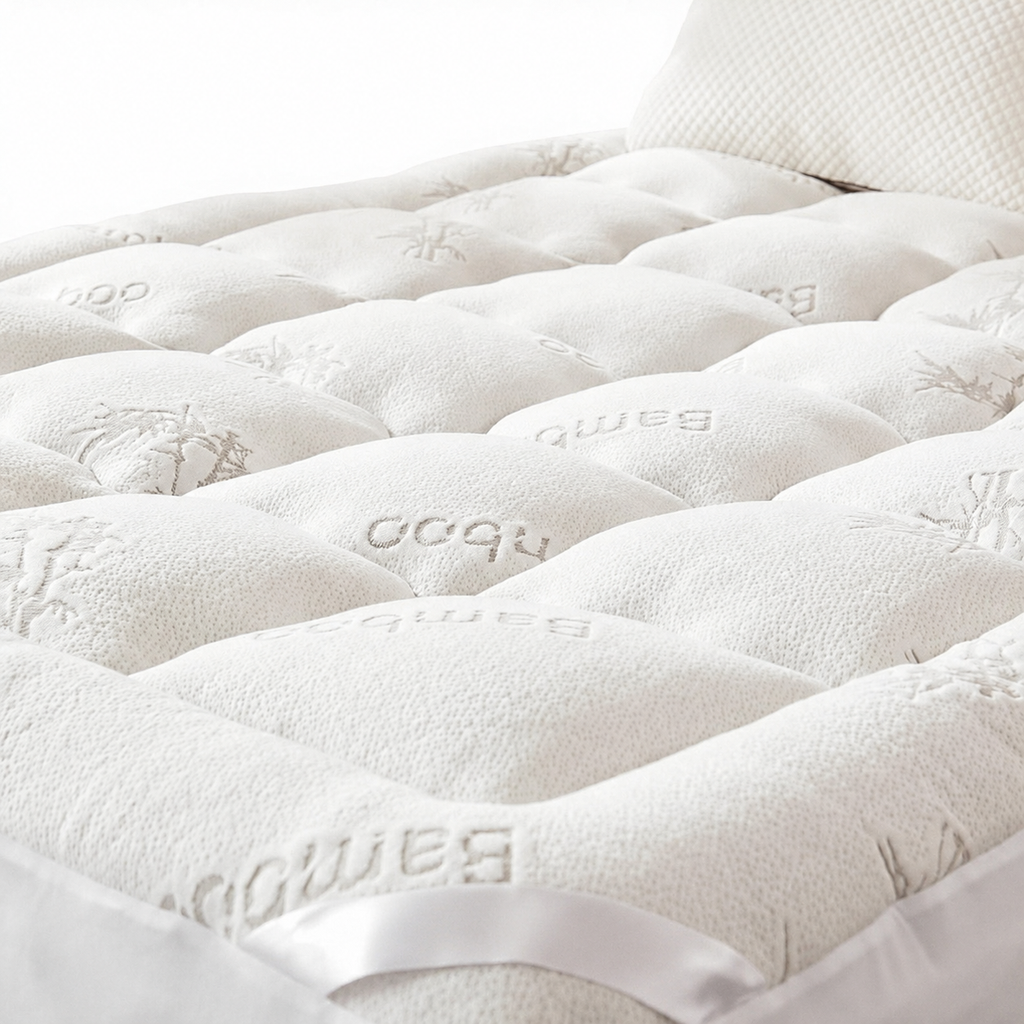 Ochranný potah EcoComfort Collection z bambusové viskózy s prošívaným designem a voděodolný