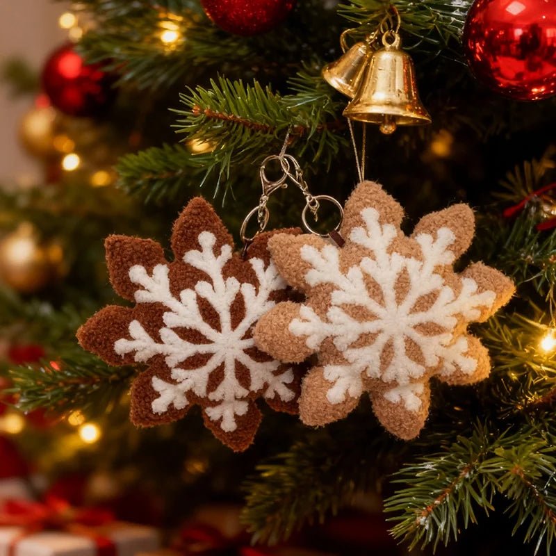 Polštář FrostNest Snowflake pro útulné zimní sváteční domácí dekorace fanoušků