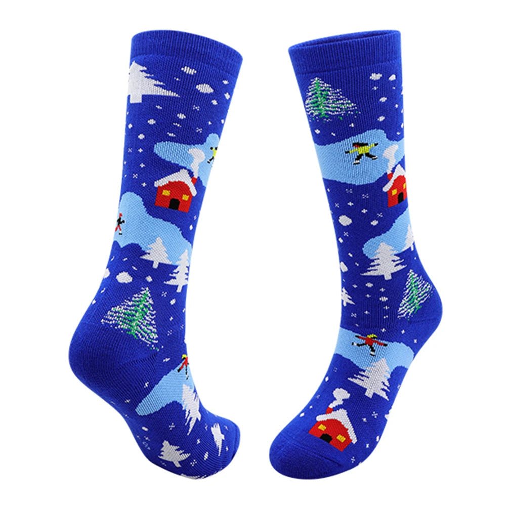 FrostStride Kids Thermal Socks Non Slip Warm Moisture Wicking Comfort