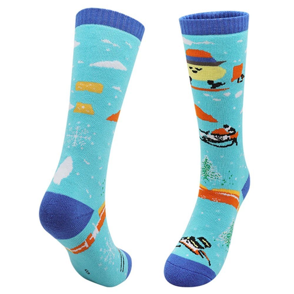 FrostStride Kids Thermal Socks Non Slip Warm Moisture Wicking Comfort