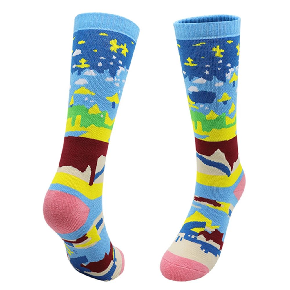 FrostStride Kids Thermal Socks Non Slip Warm Moisture Wicking Comfort