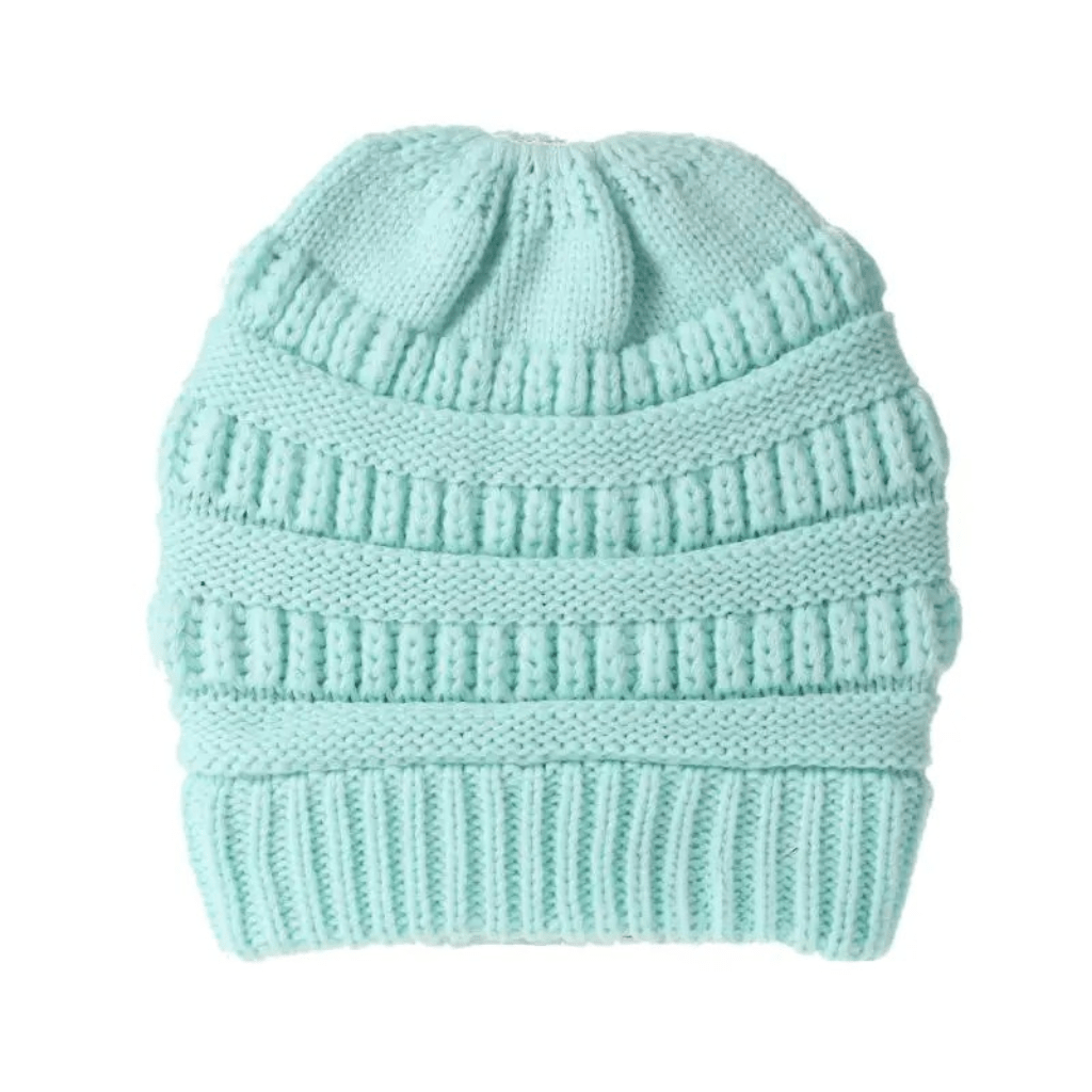 Cappello in lana lavorato a uncinetto da donna CozyWeave, caldo e accogliente, stile casual per l'outdoor invernale