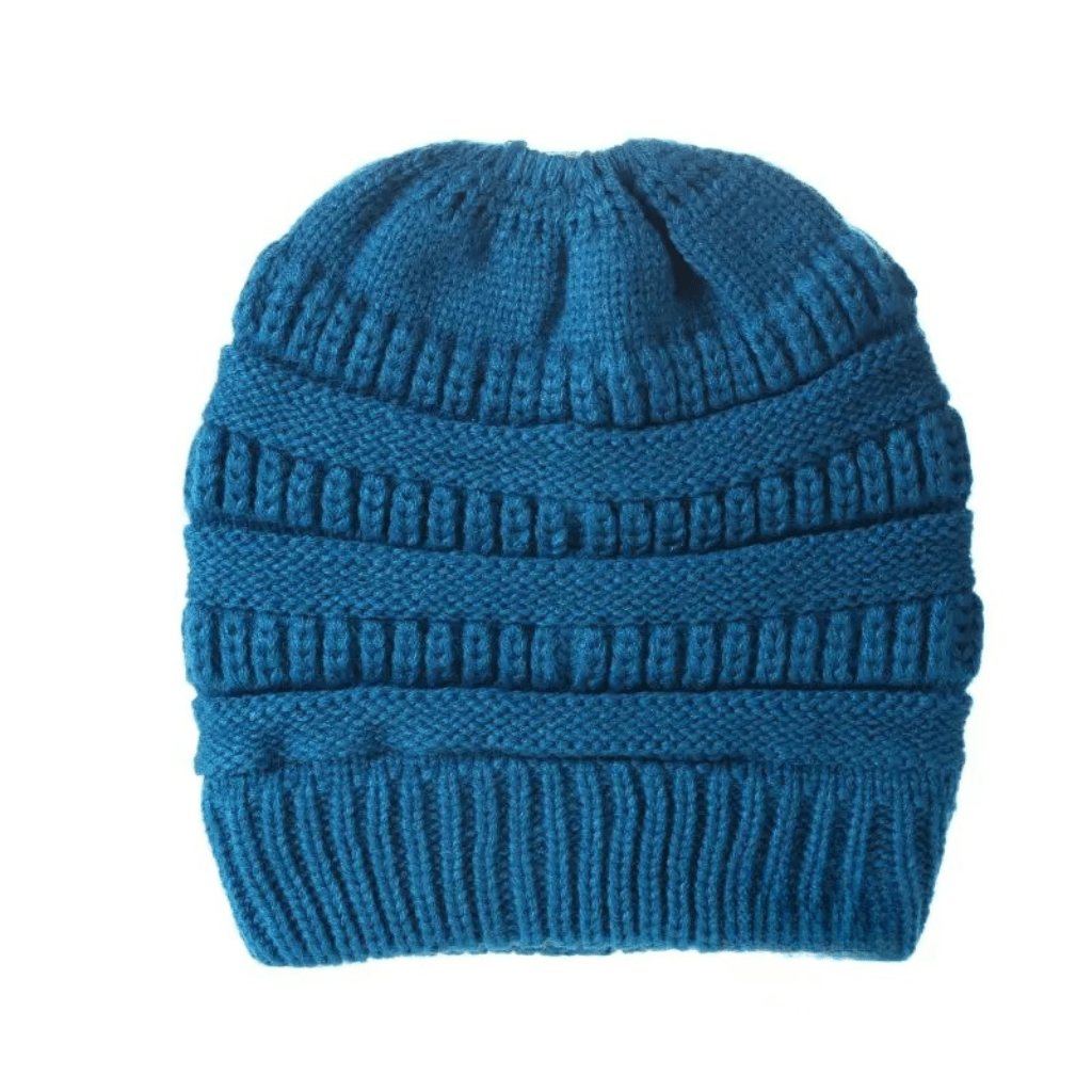 Cappello in lana lavorato a uncinetto da donna CozyWeave, caldo e accogliente, stile casual per l'outdoor invernale