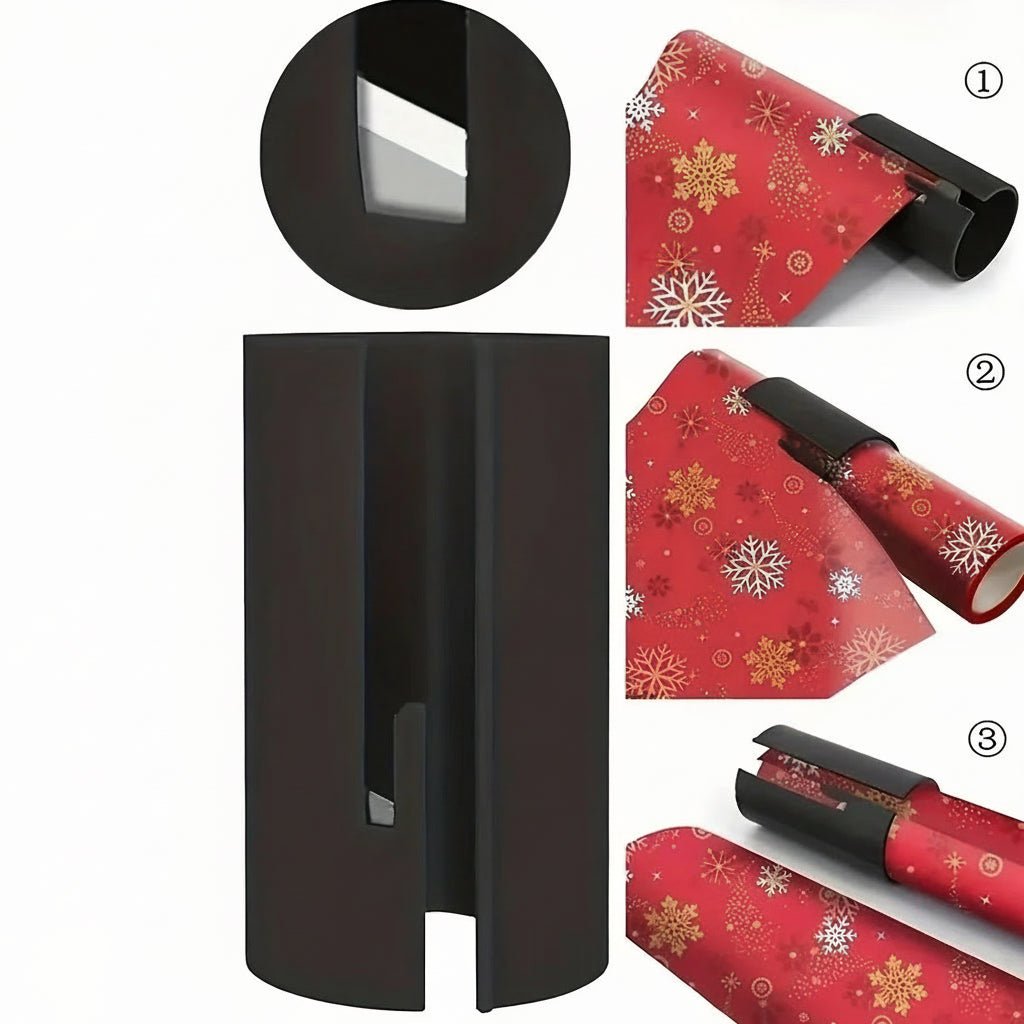 NovaTrim mini řezačka papíru s ochrannou čepelí pro bezpečné balení dárků