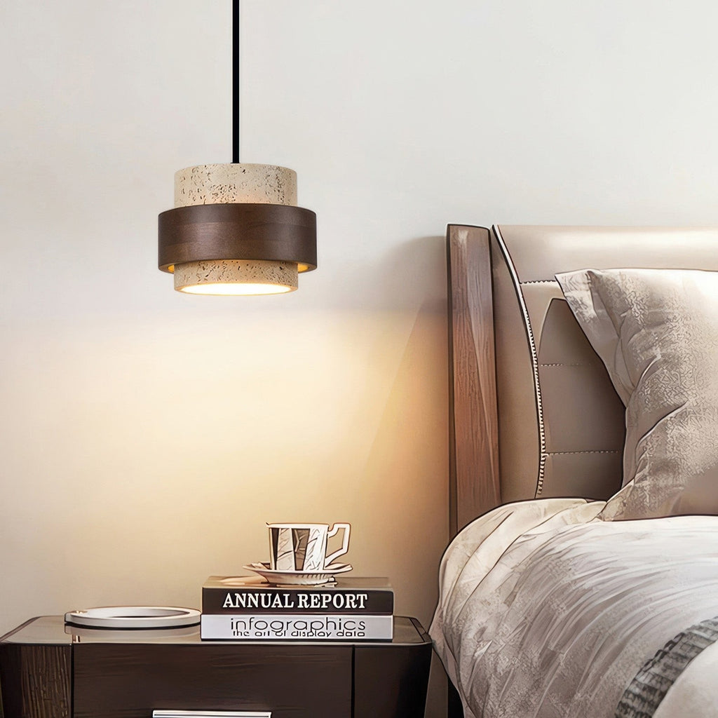 Solara Vintage Stone Pendant | Orntli