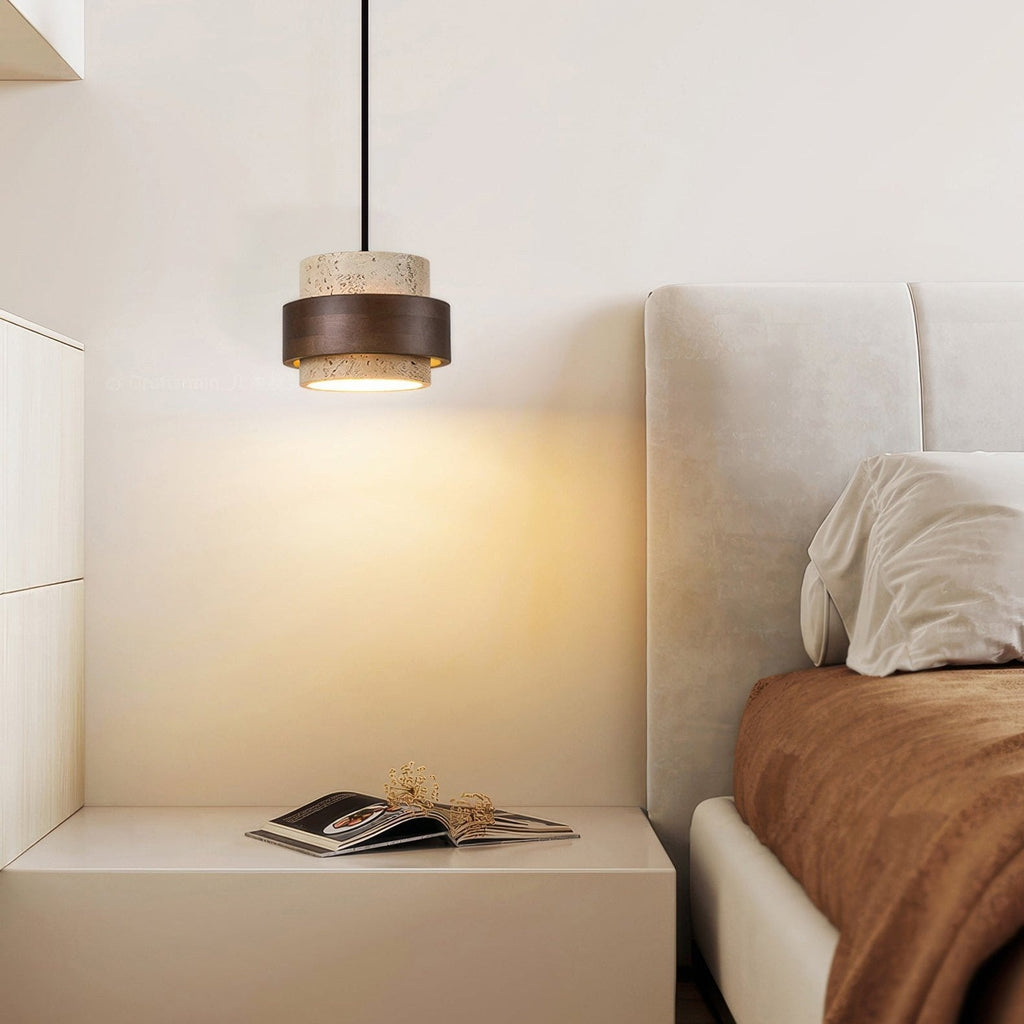 Solara Vintage Stone Pendant | Orntli