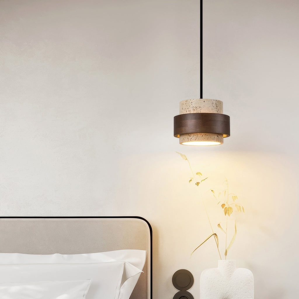 Solara Vintage Stone Pendant | Orntli
