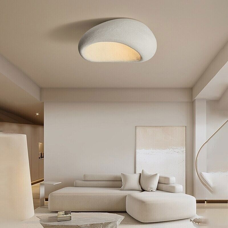 Aeris Ceiling Light | Minimalist LED Wood Fixture For Living Rooms