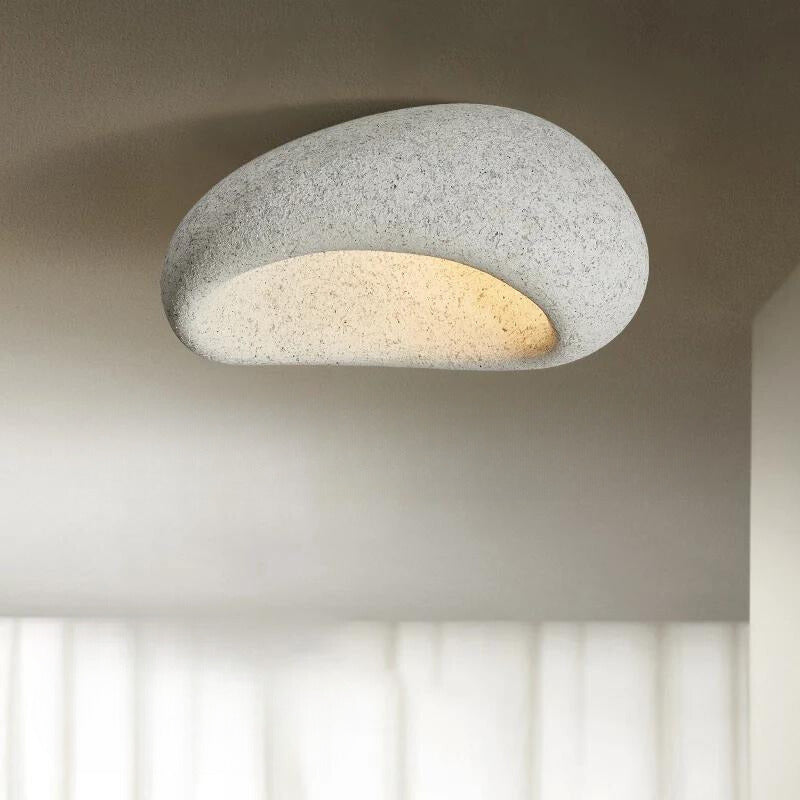 Aeris Ceiling Light | Minimalist LED Wood Fixture For Living Rooms