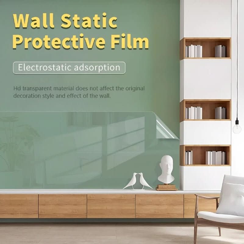 LumiGuard Transparent Wall Protection Film For Homes Invisible Shield