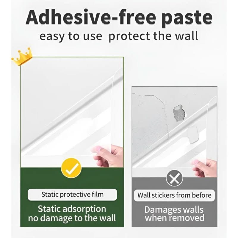 LumiGuard Transparent Wall Protection Film For Homes Invisible Shield