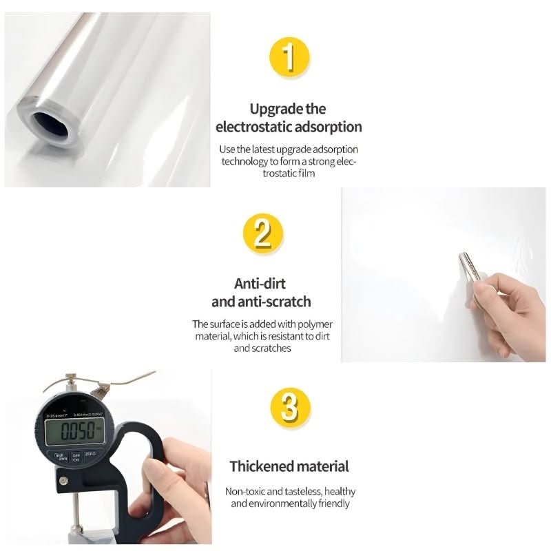 LumiGuard Transparent Wall Protection Film For Homes Invisible Shield