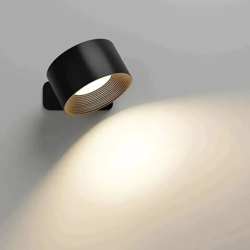 360 Degree USB Rechargeable Wireless Wall Lamp With 3 Brightness Levels For Home Use