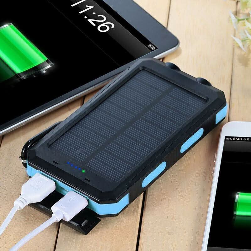 30000mAh TrailSpark Solar Power Bank Waterproof for Outdoor Adventures