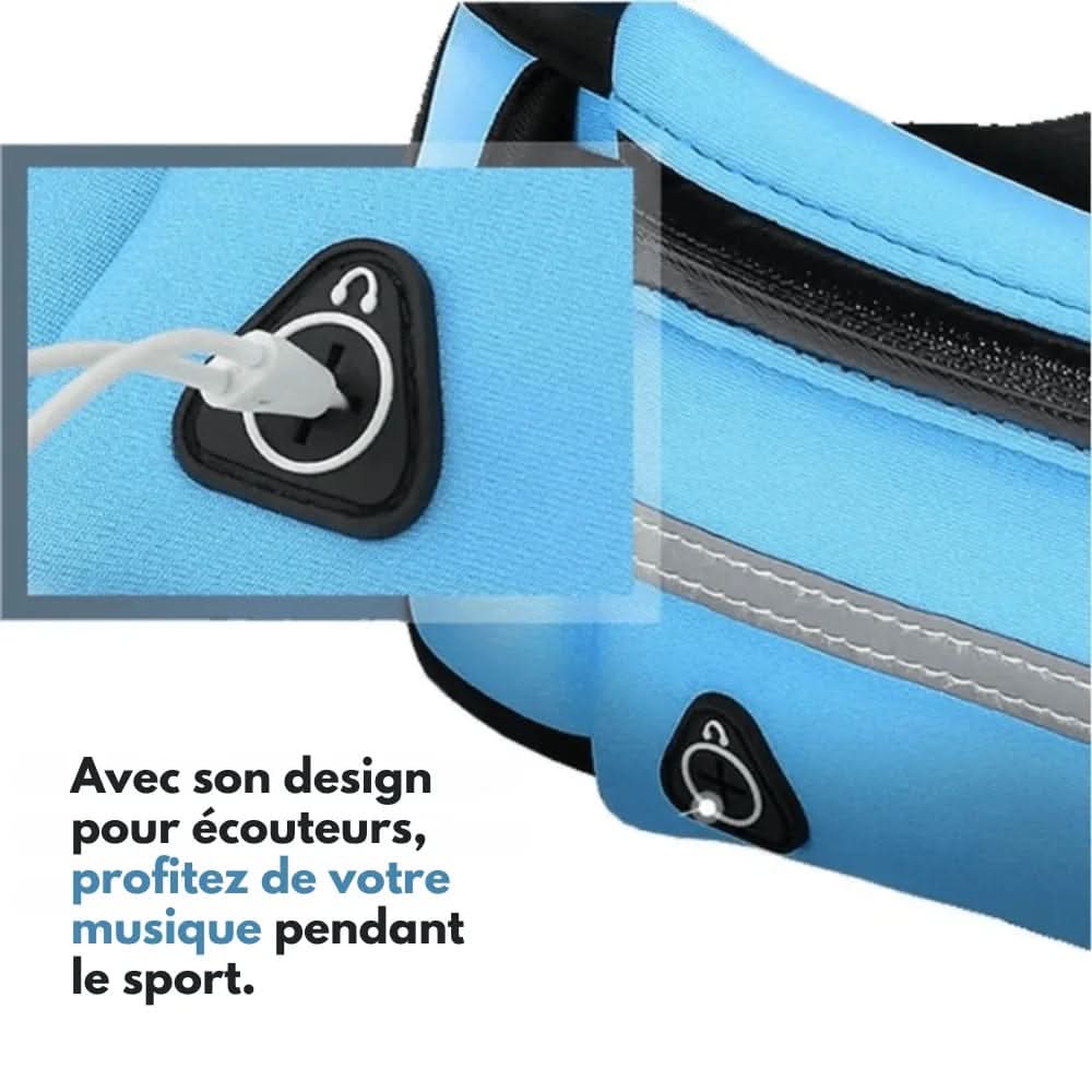 AeroPouch ultra lehká voděodolná sportovní ledvinka pro trénink a každodenní použití