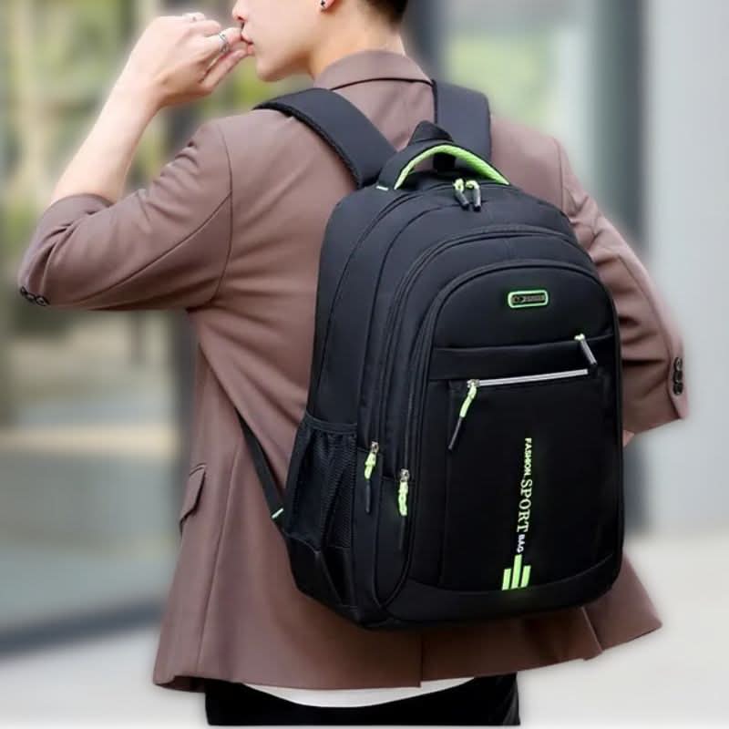 AquaStride Waterproof Oxford Backpack For Men Durable Work Travel Companion