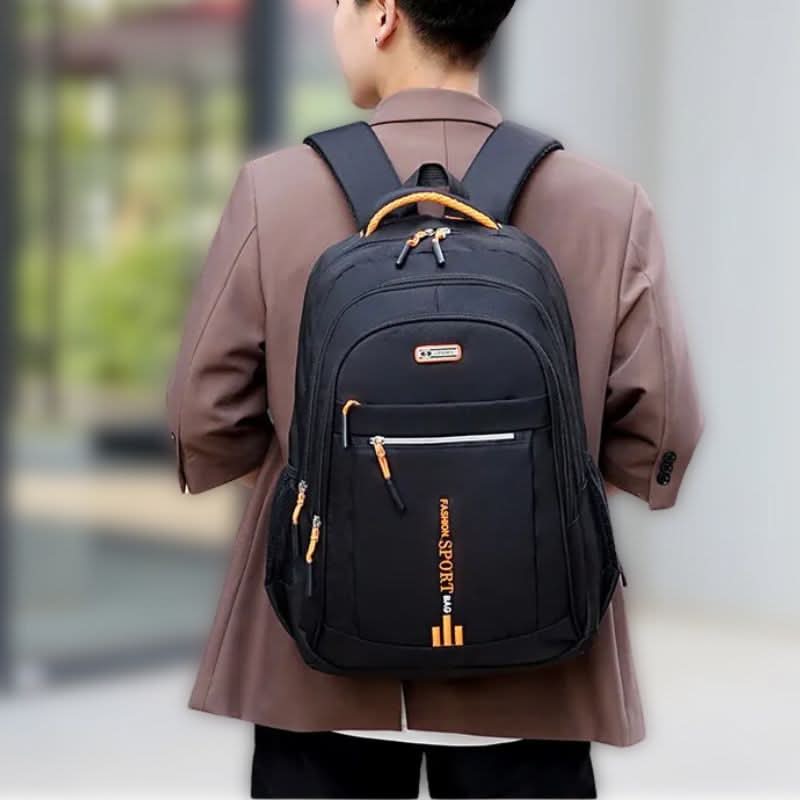 AquaStride Waterproof Oxford Backpack For Men Durable Work Travel Companion