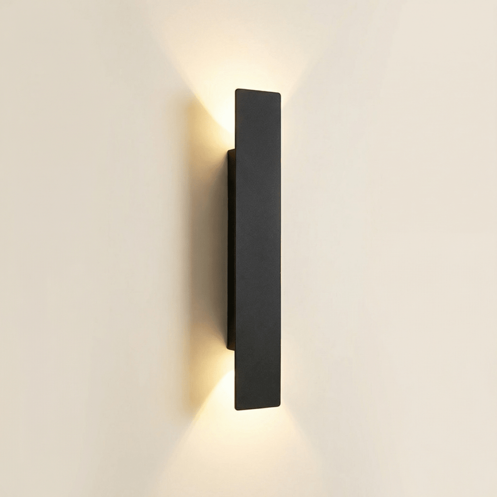 Waterproof LED Wall Light With Modern Up And Down Illumination