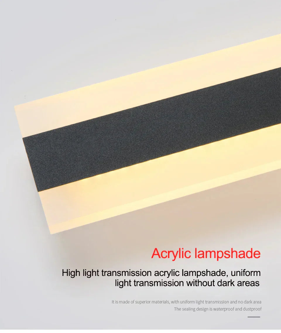 Lampe Murale Extérieure VistaBeam Étanche pour Jardin Terrasse