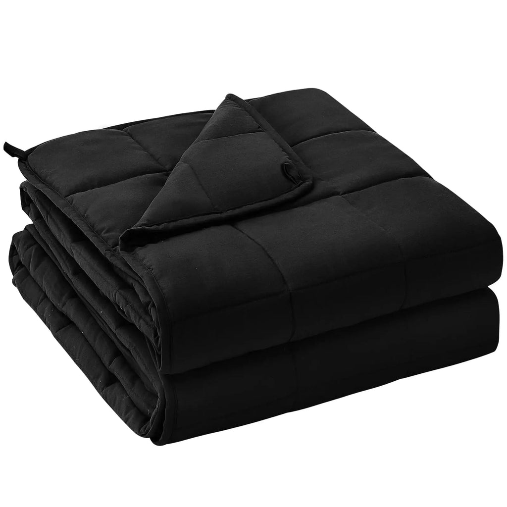 Weighted Cooling Blanket | Even Weight Distribution with Breathable Microfiber | Ideal for Year-Round Comfort 5