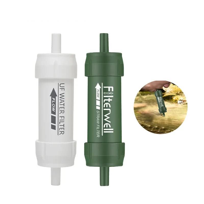 AeroTrail Mini Water Filter Straw for Camping and Emergencies